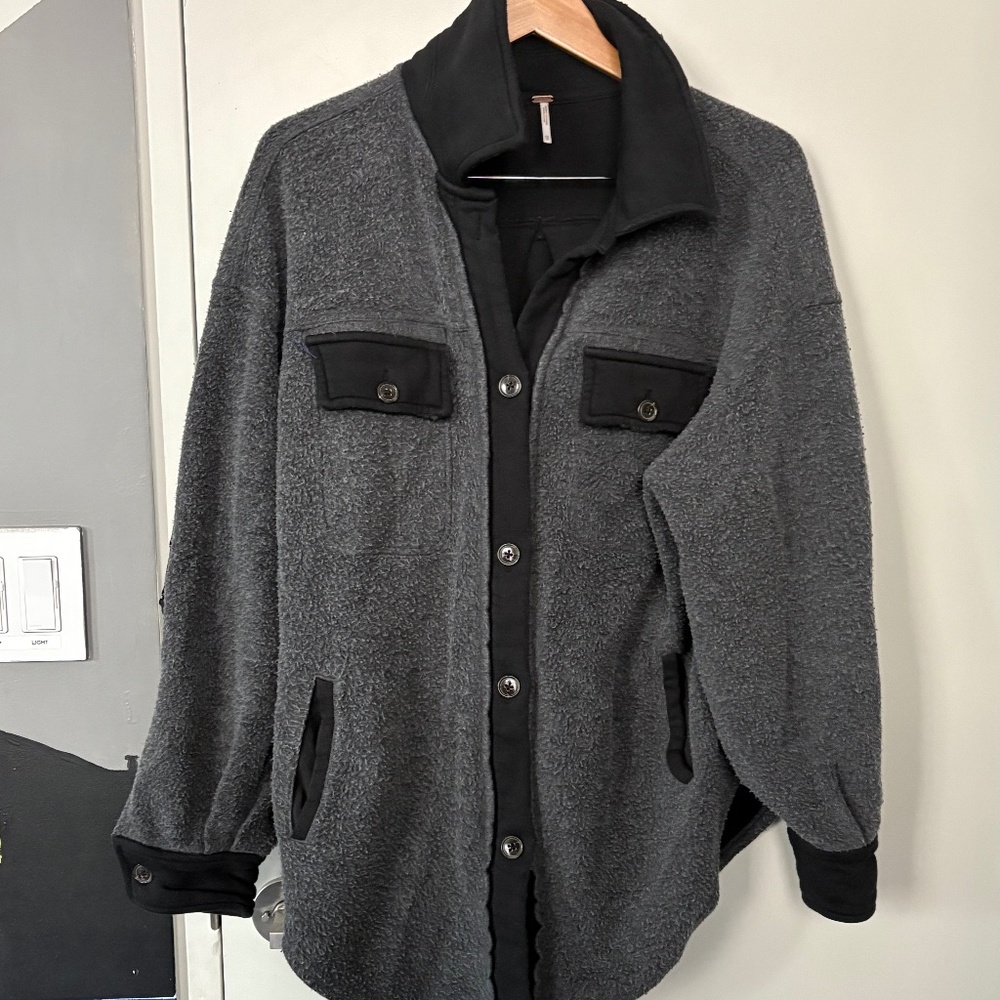 Free People Button Down